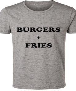 Burgers + Fries T Shirt