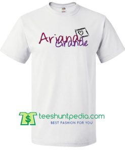 Ariana Grande T Shirt - Signature, Lips, Heart