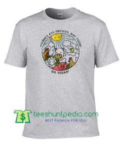 Animals are Friends Shirt, Vegan Shirt, Vegetarian T Shirt, Animal Lover Gift Shirt Maker Cheap