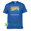 Colorado in Blue T Shirt Maker Cheap