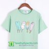 Ice cream cute t shirts Maker Cheap