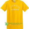 It's Deja Vu All Over Again Gold Yellow Color T Shirt Maker Cheap