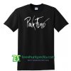 Pink Floyd Short-Sleeve Optional, Classic Rock graphic in white vinyl heat pressed on a Classic t shirt Maker Cheap