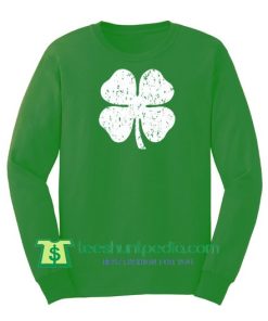 Shamrock St. Patrick's Day Sweatshirt Drinking Tee Shamrock T Shirt Maker Cheap