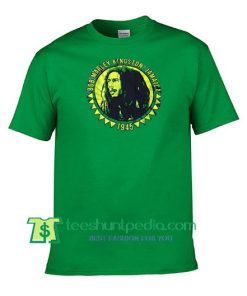 Bob Marley Kingston Jamaica 1945 T Shirt Maker Cheap