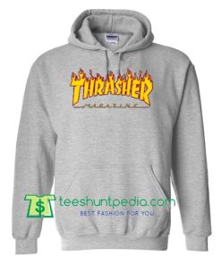 Thrasher Magazine Flame Hoodie Maker Cheap