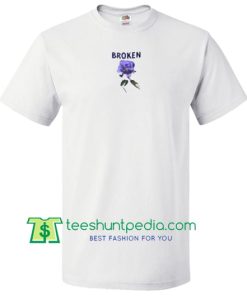 Broken Purple Rose T Shirt Maker Cheap