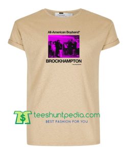 All American Boyband Brockhampton T Shirt gift tees adult unisex custom clothing Size S-3XL