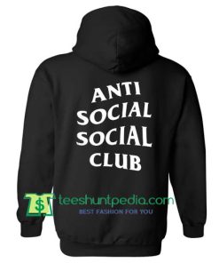 Antisocial Social Club BAck Hoodie Maker Cheap