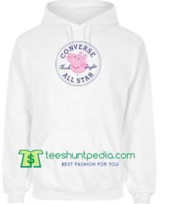 Converse All Star X Peppa Pig Parody Hoodie Maker Cheap