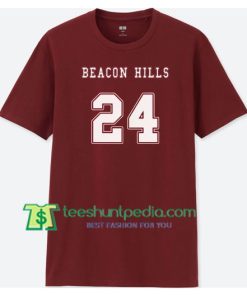 Beacon Hills 24 T Shirt gift tees adult unisex custom clothing Size S-3XL