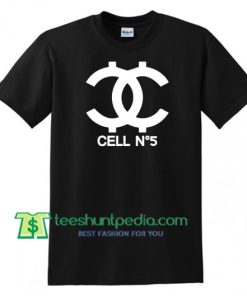 CELL N°5 CH Parody T Shirt gift tees adult unisex custom clothing Size S-3XL