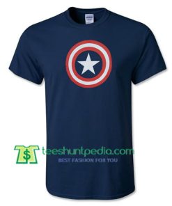 Captain America Logo T Shirts gift tees adult unisex custom clothing Size S-3XL