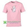 Cat Cartoon T Shirt gift tees adult unisex custom clothing Size S-3XL