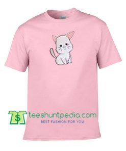 Cat Cartoon T Shirt gift tees adult unisex custom clothing Size S-3XL