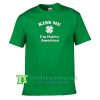 Kiss Me I'm Native American St. Patrick's Day Shamrock T Shirt gift tees adult unisex custom clothing Size S-3XL