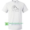 Middle Finger T Shirt gift tees adult unisex custom clothing Size S-3XL