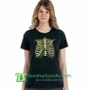 Black Rib Cage T Shirt gift tees adult unisex custom clothing Size S-3XL