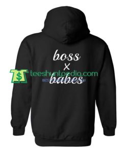 Boss X Babes Hoodie Back Maker Cheap