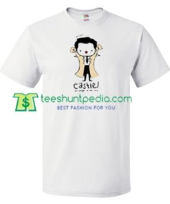 Castiel T Shirt gift tees adult unisex custom clothing Size S-3XL