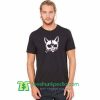 Cat Upside Down Cross T Shirt gift tees adult unisex custom clothing Size S-3XL