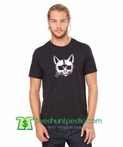 Cat Upside Down Cross T Shirt gift tees adult unisex custom clothing Size S-3XL