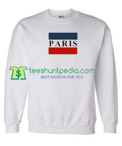 Paris Striped Flag Sweatshirt Maker Cheap