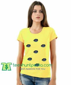 Blue Lips T Shirt gift tees adult unisex custom clothing Size S-3XL