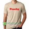 Peachy T Shirt gift tees adult unisex custom clothing Size S-3XL