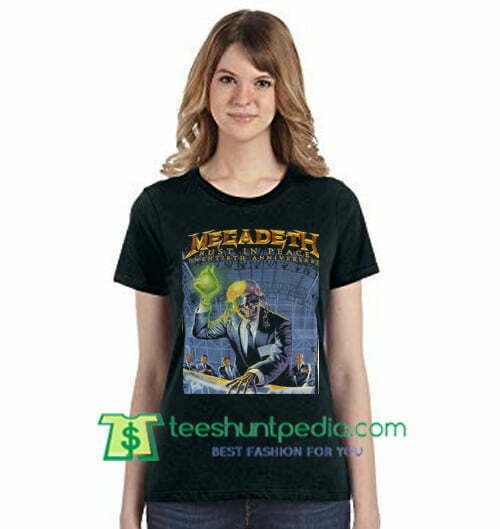 megadeth rust in peace shirt