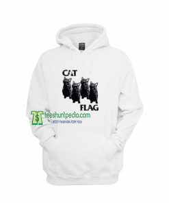 Cat Black Flag Parody Hoodies Women’s or Men’s Maker cheap