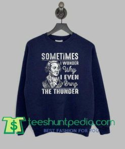 Hamilton Musical sweatshirt