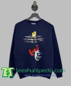 Chicken water reflection sweatshirt Maker cheap By Teeshunpedia.com