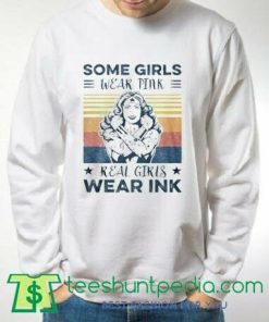 Some girls wear pink real girls wear pink vintage sweatshirt